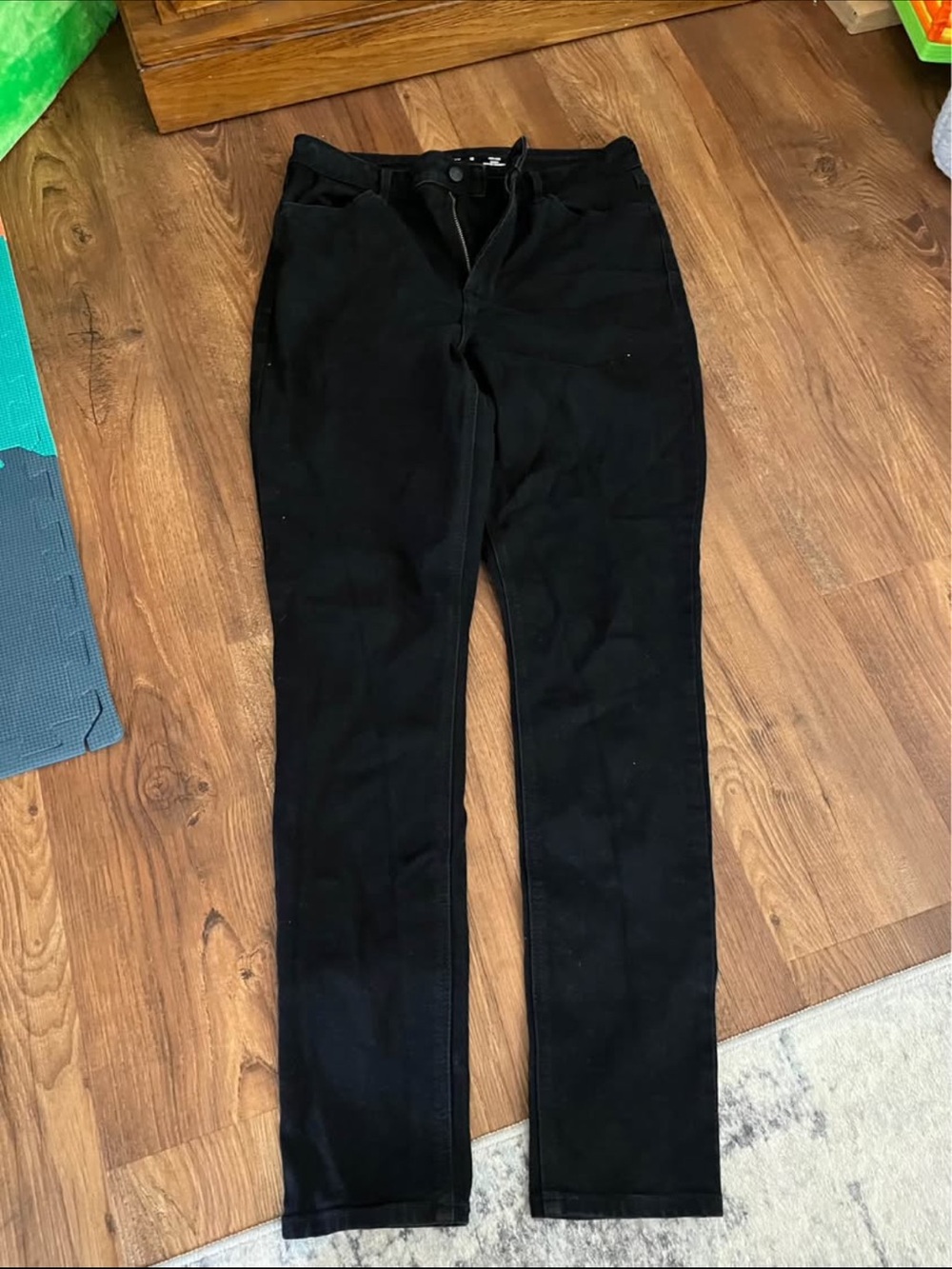Old Navy Black Women's High Rise Super Skinny Jeans